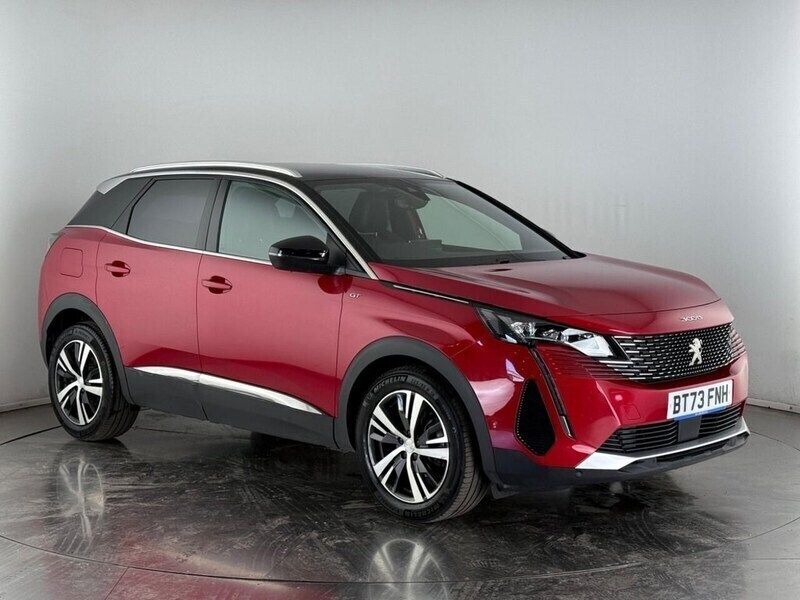 Red Used 2023 Peugeot 3008 GTi Hatchback | £20,800 (Good price) - Image 1/3