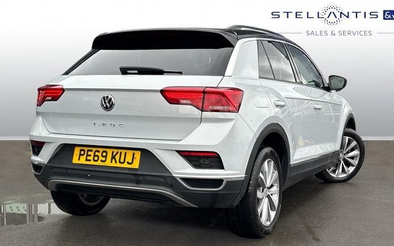 Used VW T-Roc Design 116 HP (85 kW) 2019 Blue SUV