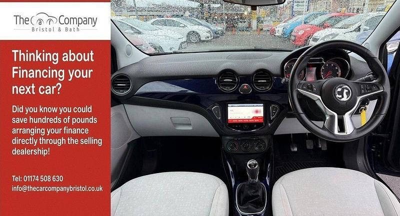 Used Vauxhall Adam Jam 70 HP (51 kW) 2013 Blue Hatchback