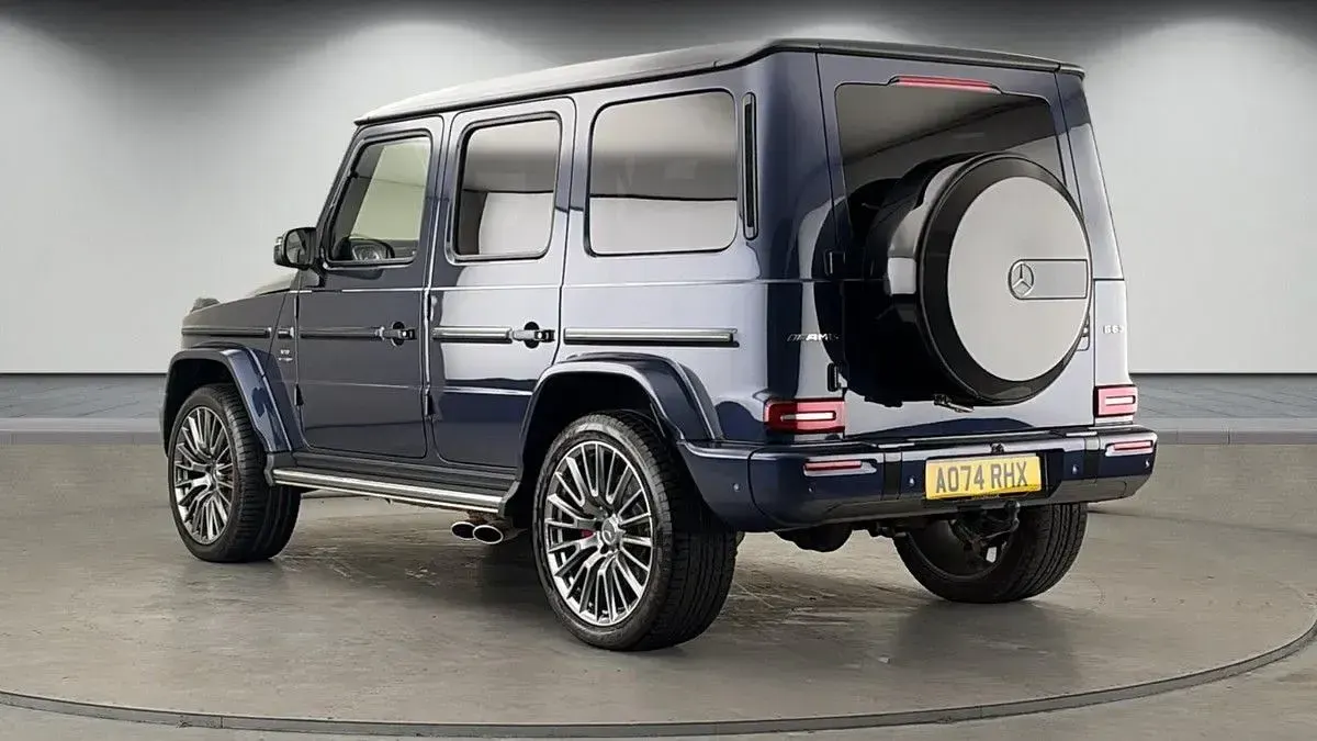 Used Mercedes G63 AMG AMG 2024 Sodalite blue metallic SUV