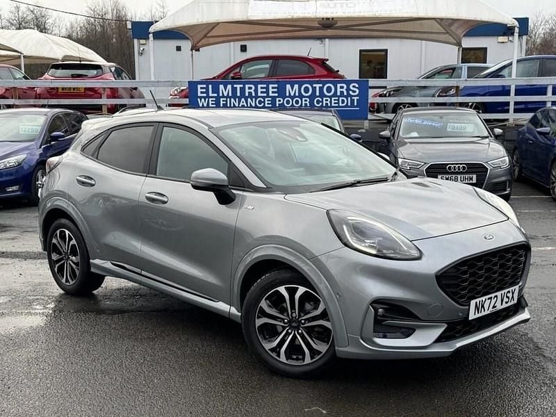 Begagnad Ford Puma ST-Line 2022 Silver Halvkombi
