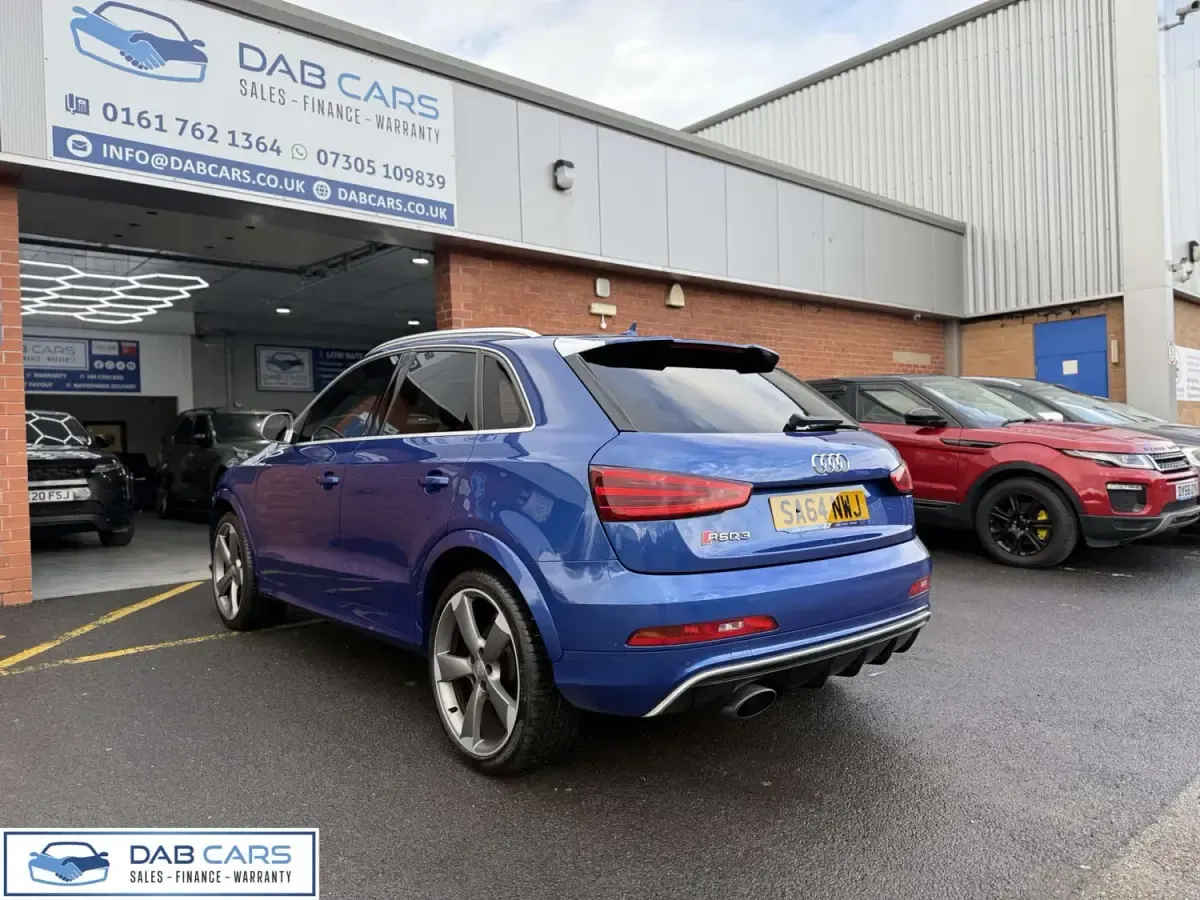 Begagnad Audi RS Q3 Basis 310 HK (228 kW) 2014 Blå SUV
