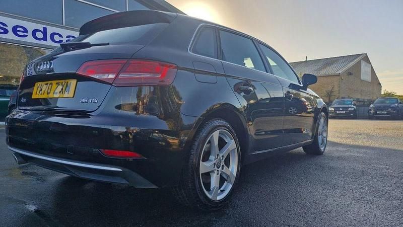 Used Audi A3 Sport 184 HP (135 kW) 2020 Black Sedan