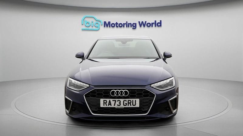 Used Audi A4 S-Line 150 HP (110 kW) 2024 Blue Sedan