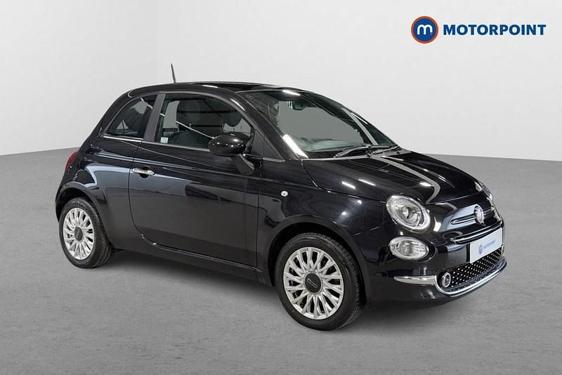 Black Used 2023 Fiat 500 Hatchback | £9,599 (Fair price) - Image 1/4