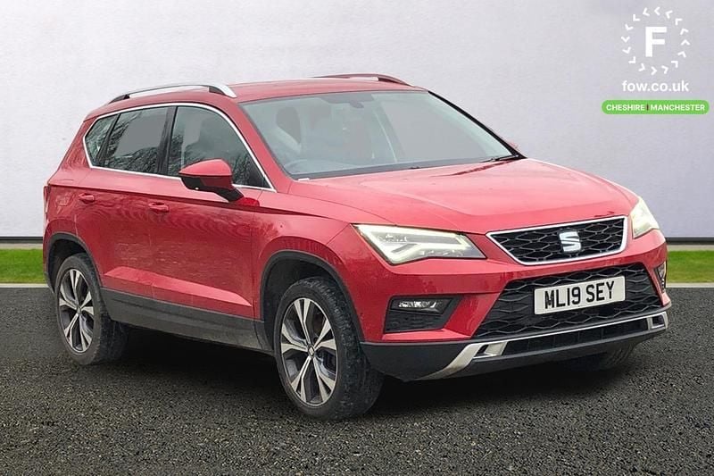 Used Seat Ateca SE Technology 116 HP (85 kW) 2019 Red SUV