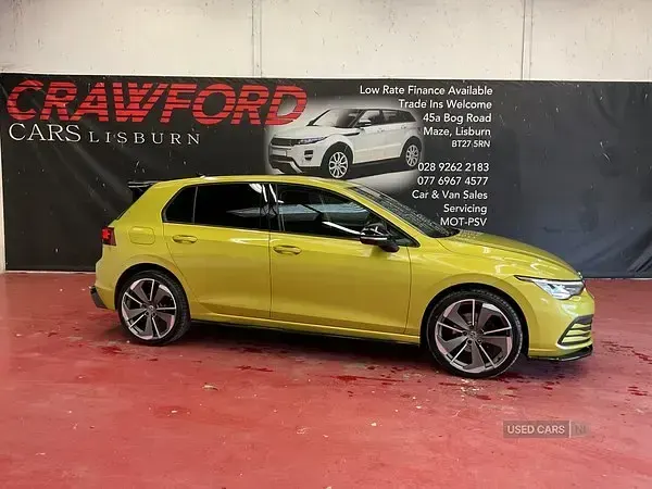 Używany VW Golf VII Life 2020 Żółty Hatchback