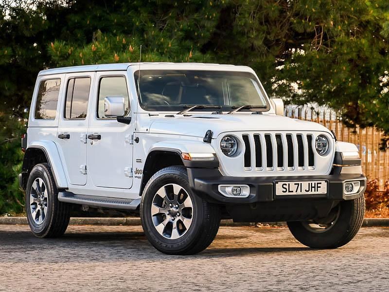 Used Jeep Wrangler Overland 268 HP (197 kW) 2021 White SUV