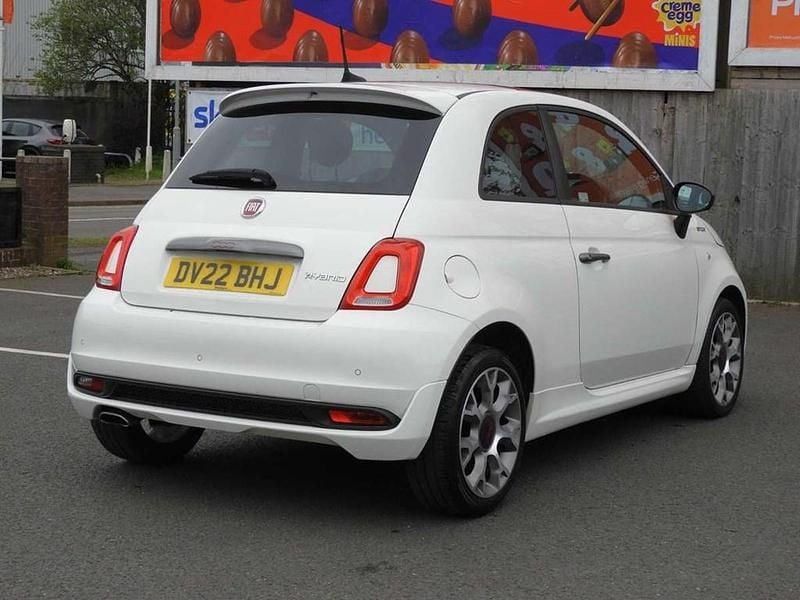 Used Fiat 500 Sport 70 HP (51 kW) 2022 White Hatchback