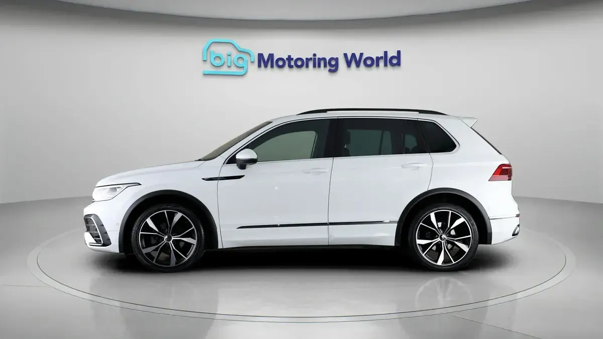 Used VW Tiguan R-line 150 HP (110 kW) 2021 White SUV