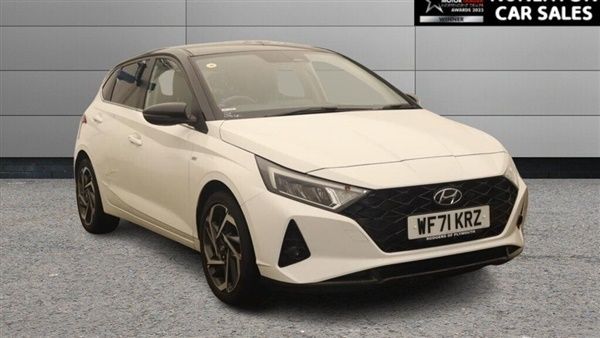 White Used 2021 Hyundai i20 Ultimate Hatchback | £12,800 (Fair price) - Image 1/1
