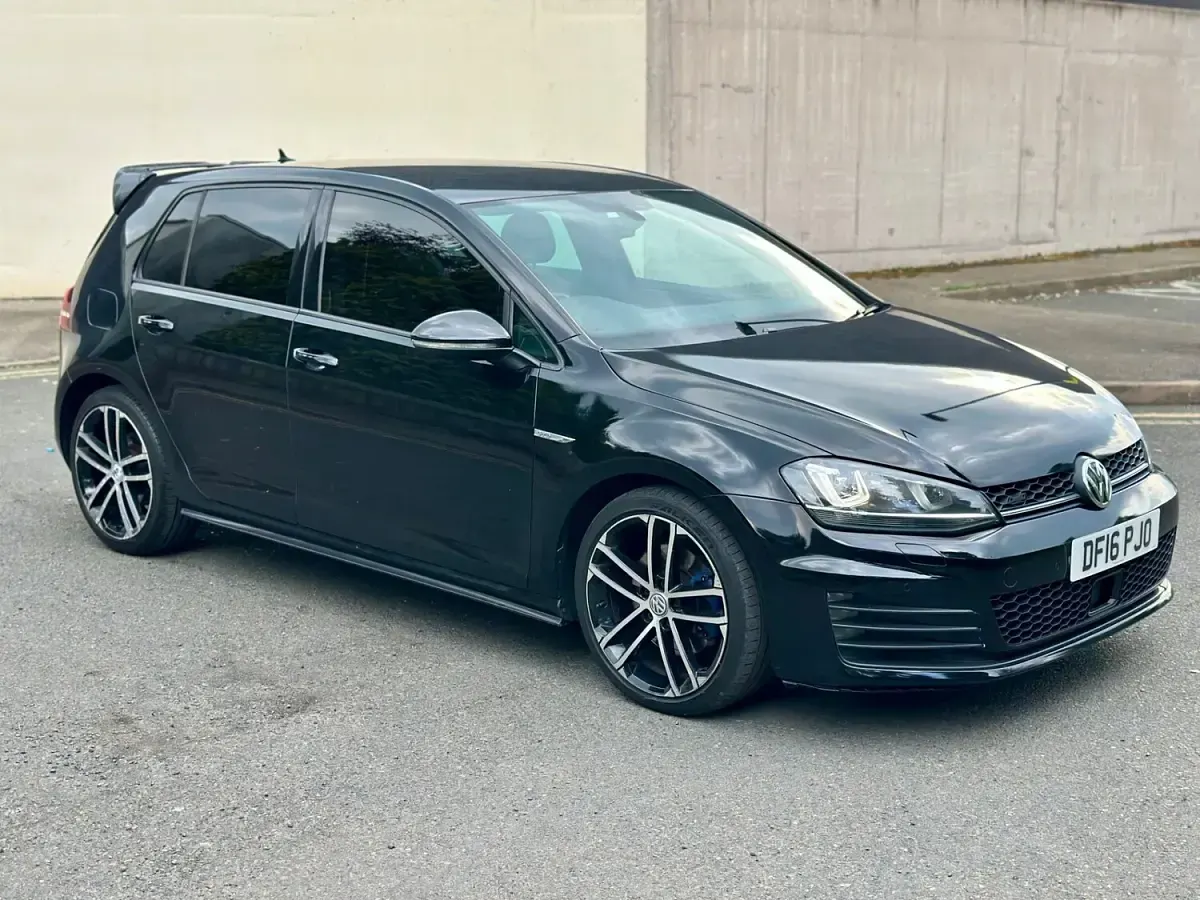 Used VW Golf VII GTD 2016 Black Hatchback
