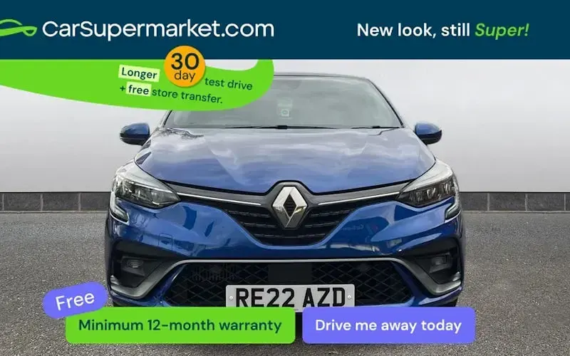 Używany Renault Clio V RS Line 90 KM (66 kW) 2022 Niebieski Hatchback