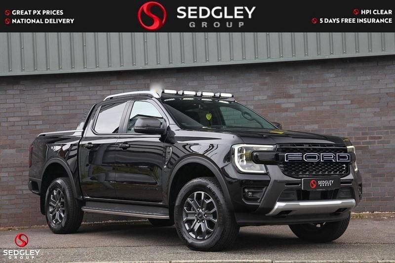 Black Used 2025 Ford Ranger Wildtrack Pickup | £47,995 (Super price) - Image 1/4