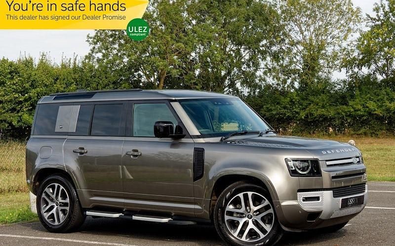 Silver Used 2023 Land Rover Defender S SUV | £62,245 (A bit pricey) - Image 1/4