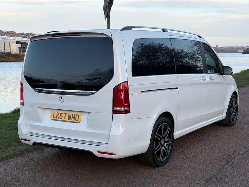 Used Mercedes V250 AMG line 190 HP (139 kW) 2017 White MPV