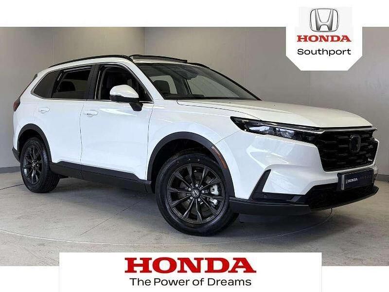 Platinum white New 2025 Honda CR-V Advance SUV | £39,845 (Good price) - Image 1/4