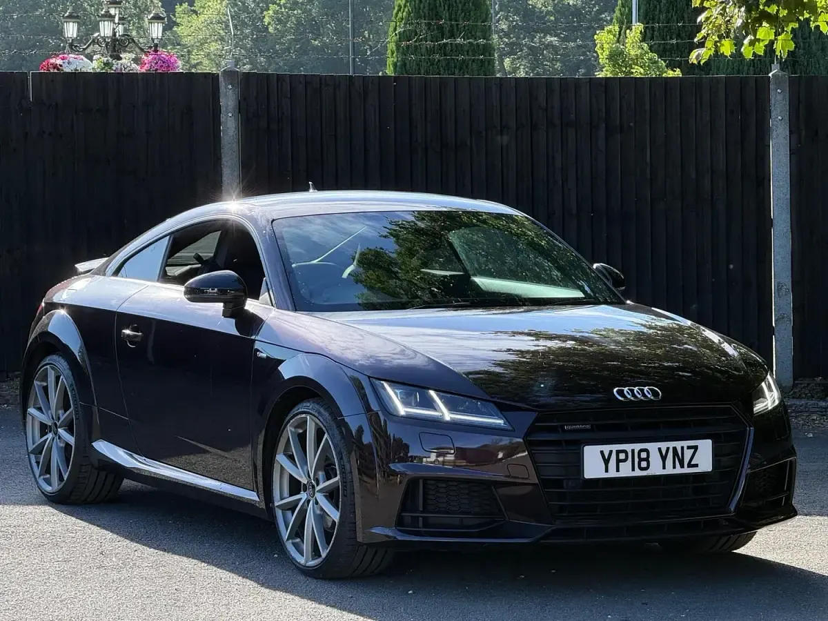 Used Audi TT Black Edition 2018 Red Coupe
