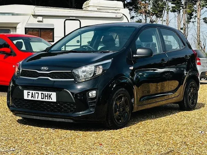 Used Kia Picanto 66 HP (48 kW) 2017 Black Hatchback