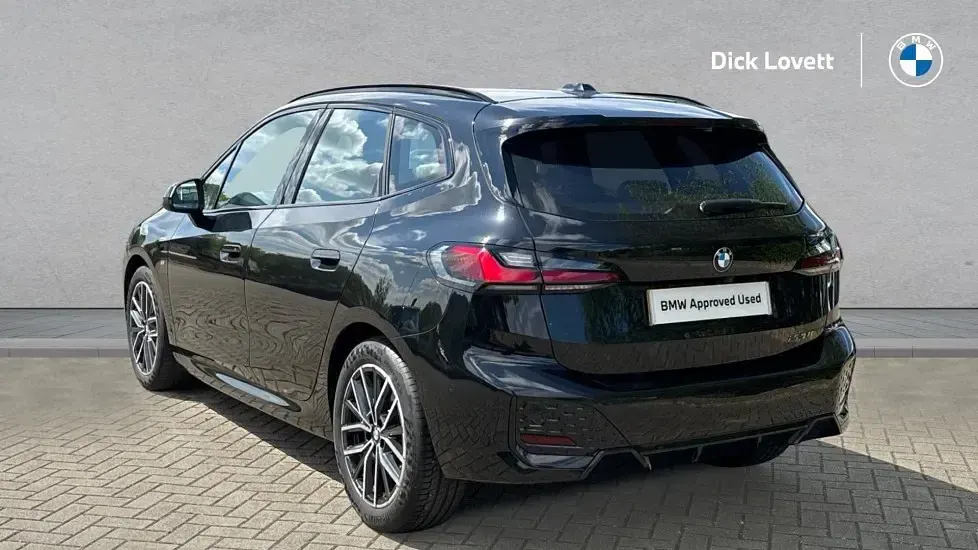 Used BMW 220 Active Tourer M Sport 168 HP (123 kW) 2023 Black MPV