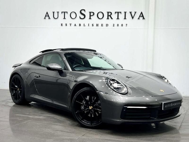 Grey Used 2019 Porsche 911 Carrera 4 Coupe | £79,990 (Fair price) - Image 1/3
