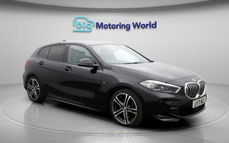 Used BMW 118 M Sport 136 HP (100 kW) 2021 Black Hatchback