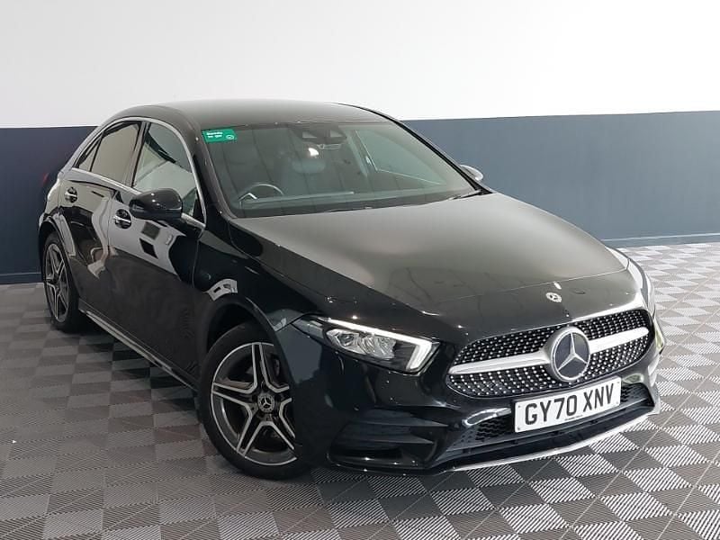 Black Used 2021 Mercedes A250 AMG Line Premium Sedan | £17,998 (Fair price) - Image 1/4