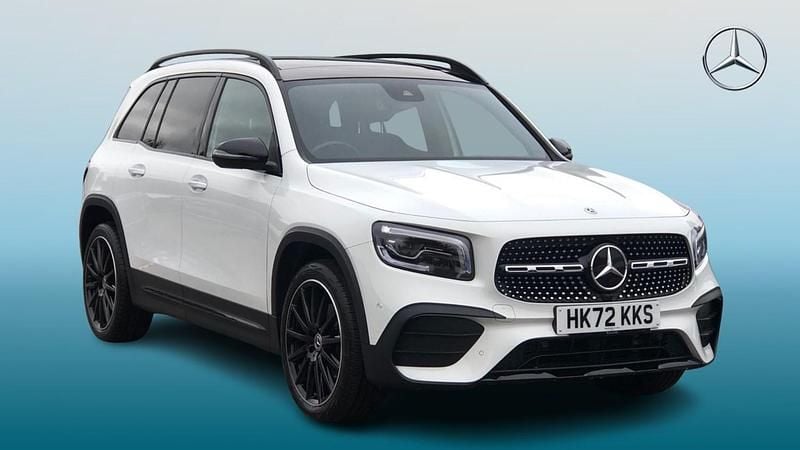 White Used 2022 Mercedes GLB200 AMG Line Premium Plus SUV | £29,995 (Fair price) - Image 1/4