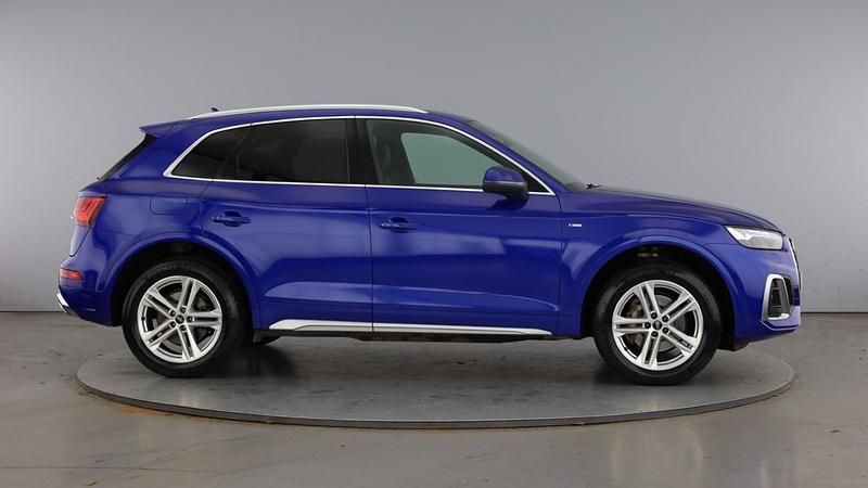 Used Audi Q5 S-Line 200 HP (147 kW) 2021 Blue SUV