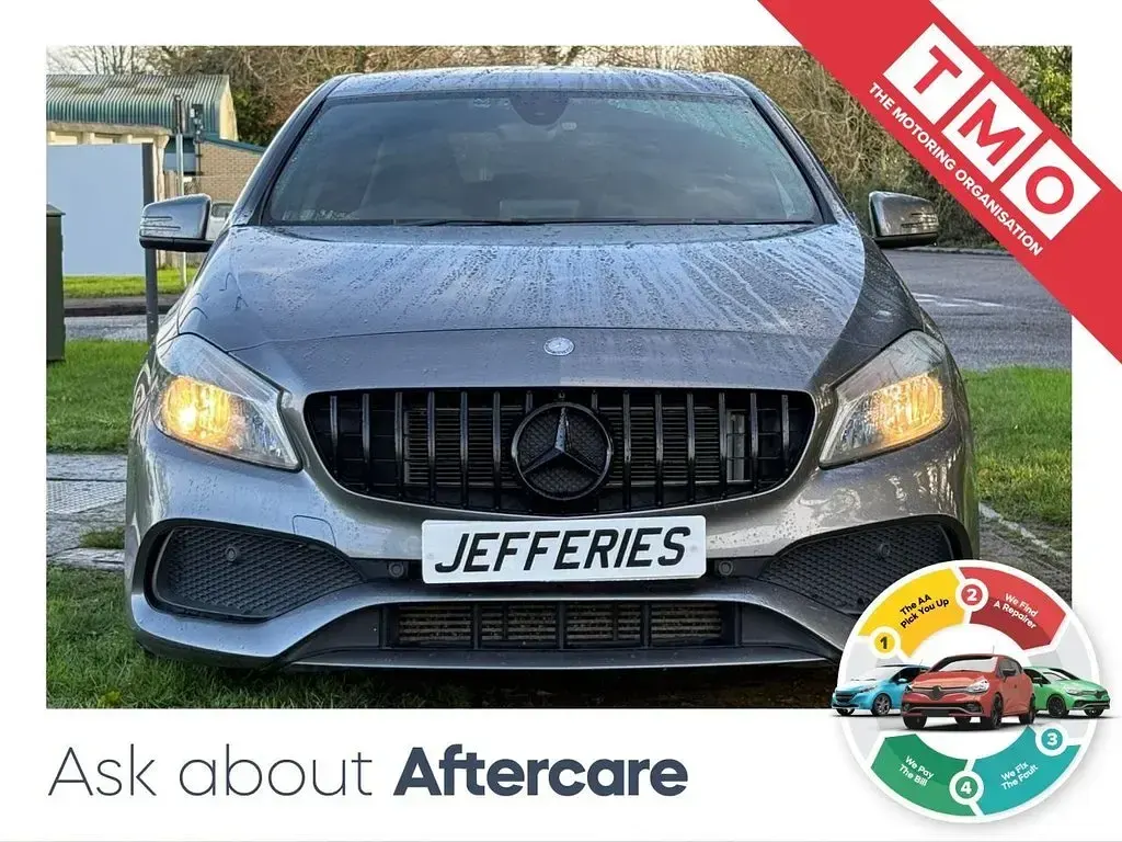 Used Mercedes A180 AMG line 109 HP (80 kW) 2017 Grey Hatchback