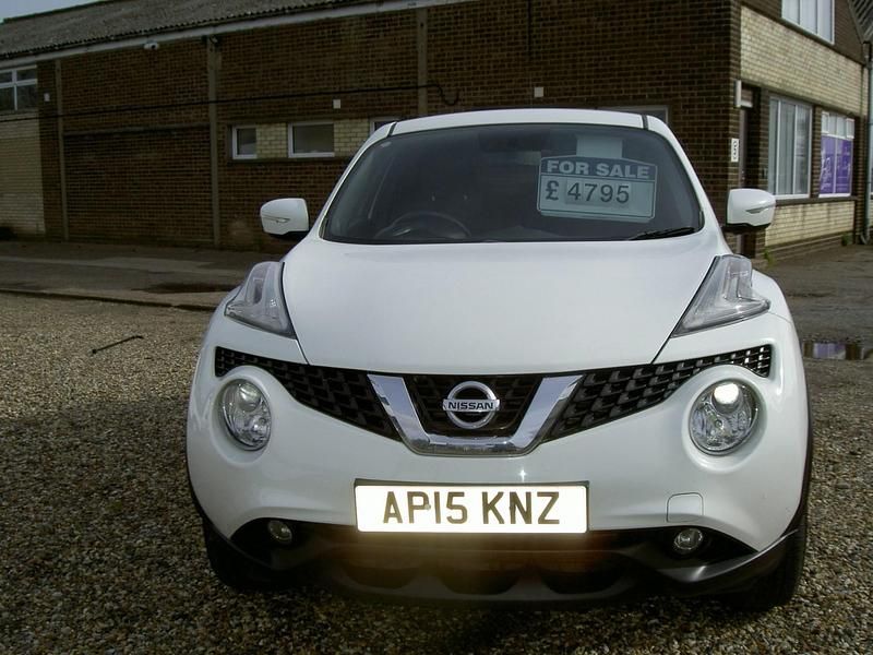 Used Nissan Juke Acenta Premium 2015 White SUV