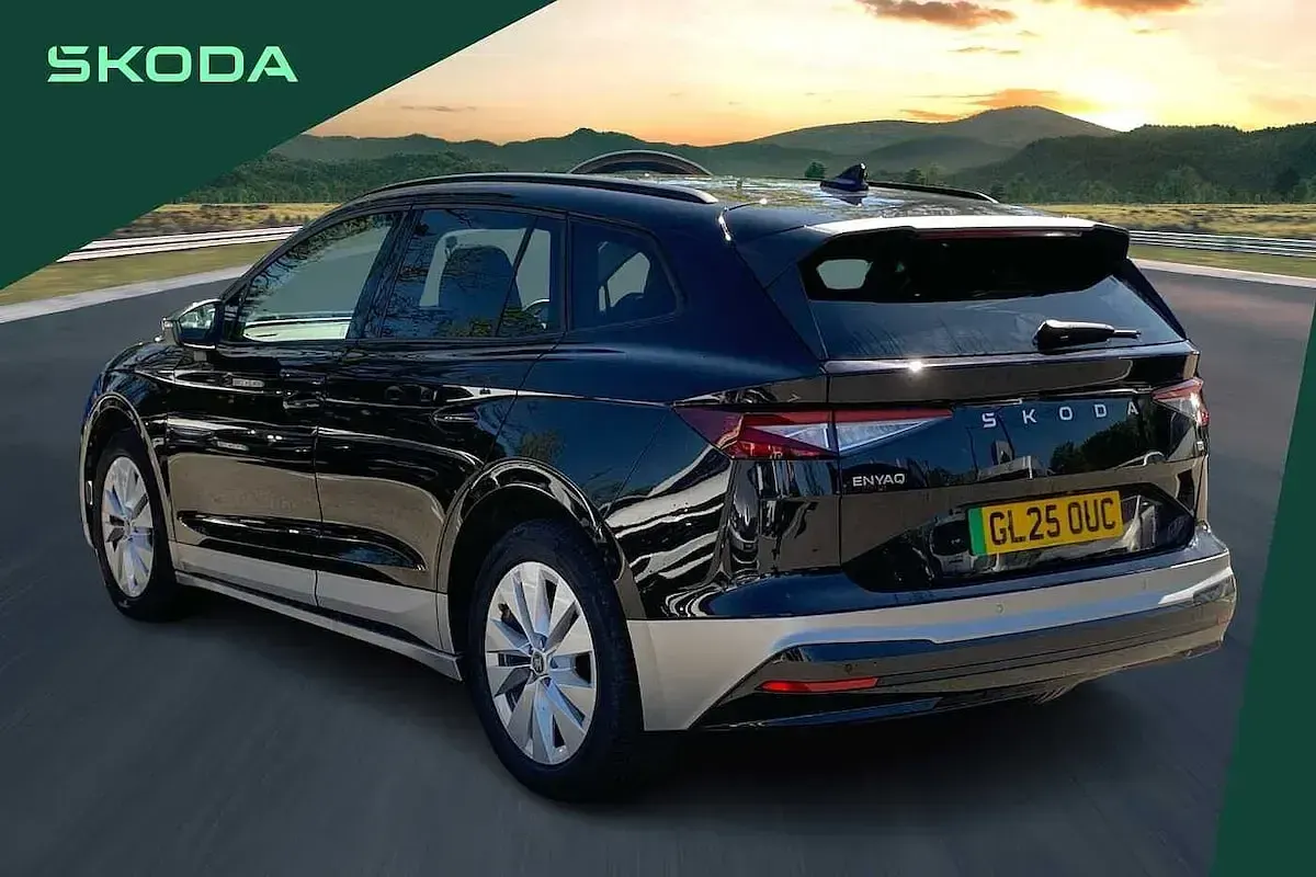 Used Skoda Enyaq iV SE L 150 kW (204 HP) 2025 Black SUV