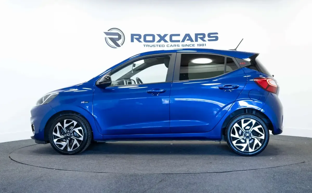 Gebraucht Hyundai i10 N Line 100 PS (73 kW) 2023 Blau Kleinwagen