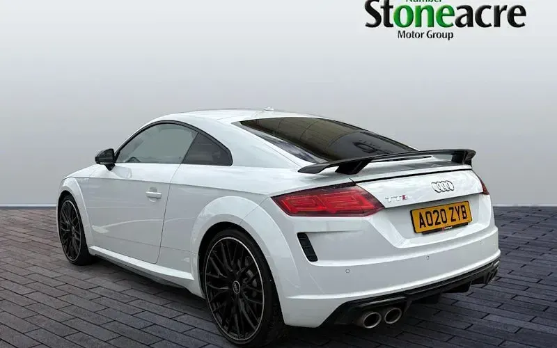 Used Audi TTS Black Edition 306 HP (225 kW) 2020 White Coupe