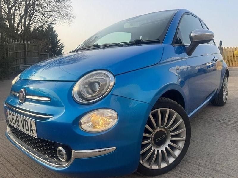 Used Fiat 500 Mirror 69 HP (50 kW) 2018 Blue Hatchback