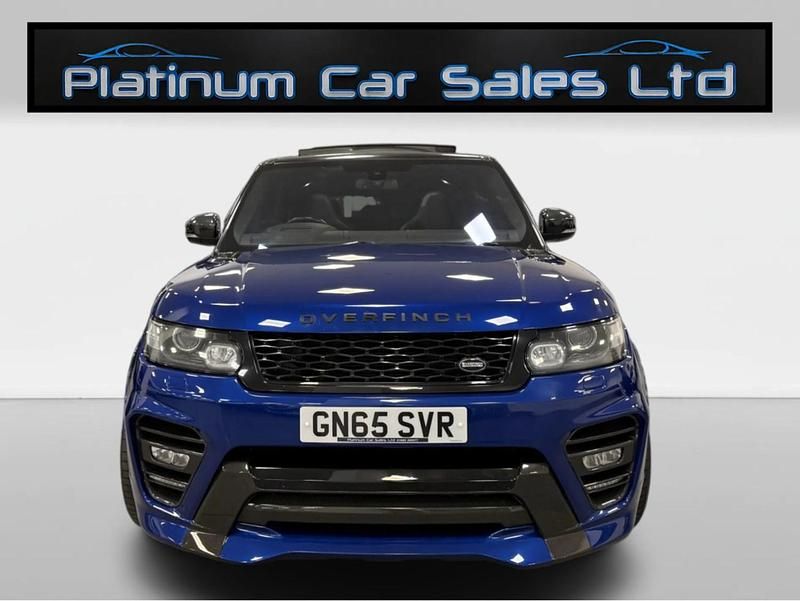 Used Land Rover Range Rover Sport SVR 700 HP (514 kW) 2015 Blue SUV