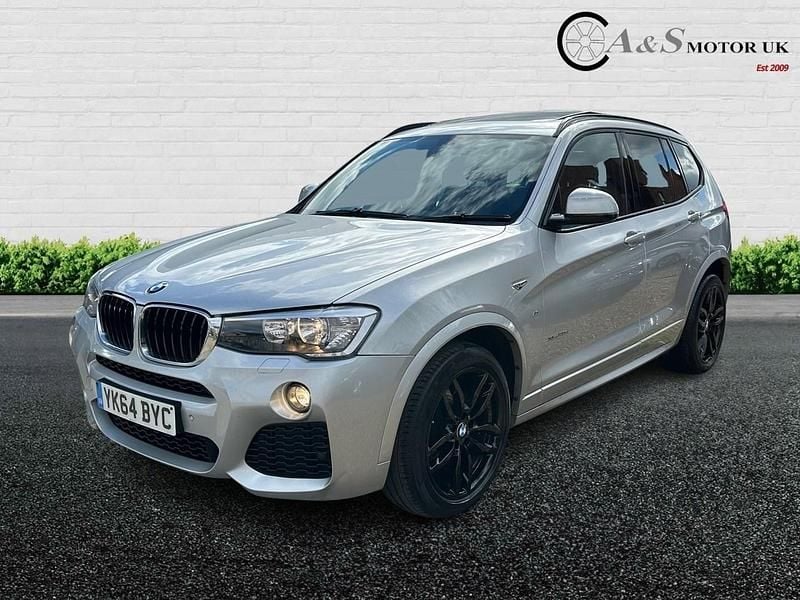 Silver Used 2014 BMW X3 M Sport SUV | £9,995 (Good price) - Image 1/4