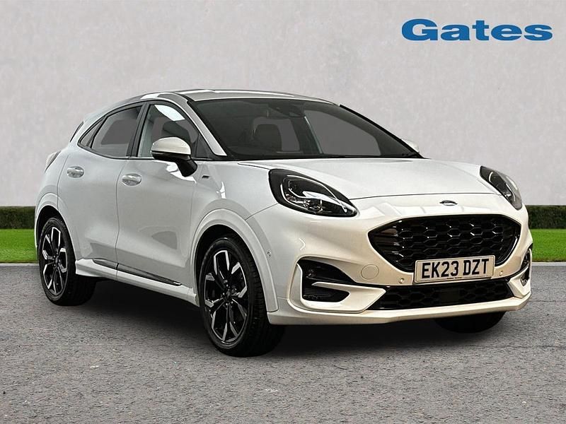White Used 2023 Ford Puma ST-Line X Hatchback | £17,299 (Fair price) - Image 1/4