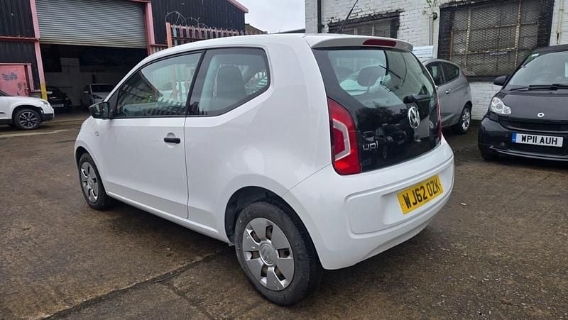 Begagnad VW up! take up! 2012 Vit Halvkombi