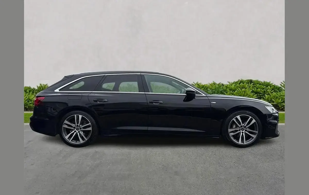 Used Audi A6 S-Line 200 HP (147 kW) 2024 Black Estate