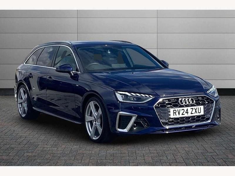 Navarra blue Used 2024 Audi A4 S-Line Estate | £31,395 (A bit pricey) - Image 1/4