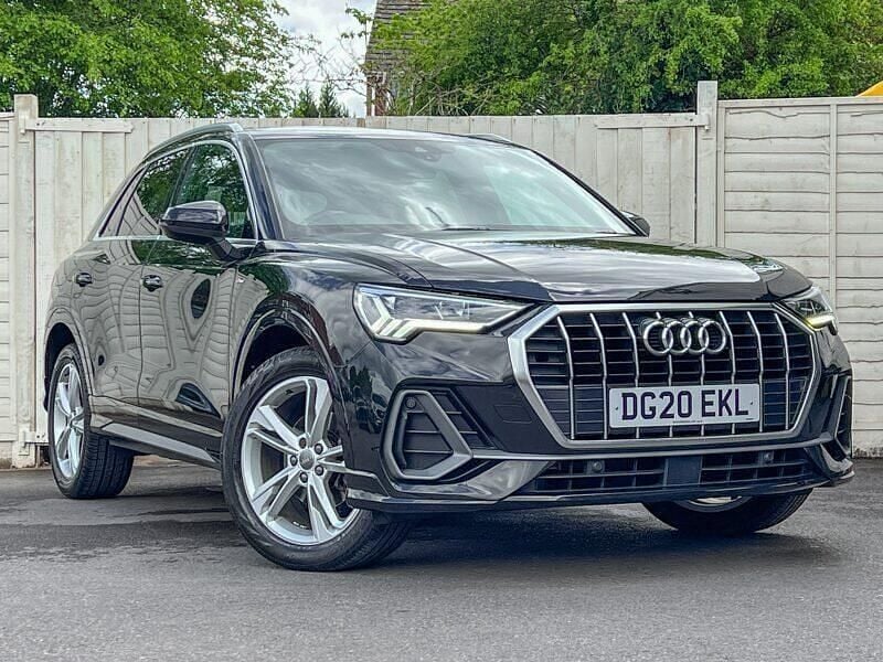 Second-hand Audi Q3 S-Line 150 CP (110 kW) 2020 Negru SUV
