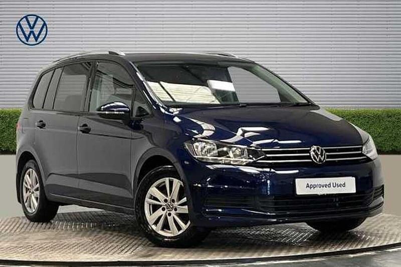 Used VW Touran SE 150 HP (110 kW) 2022 Blue MPV