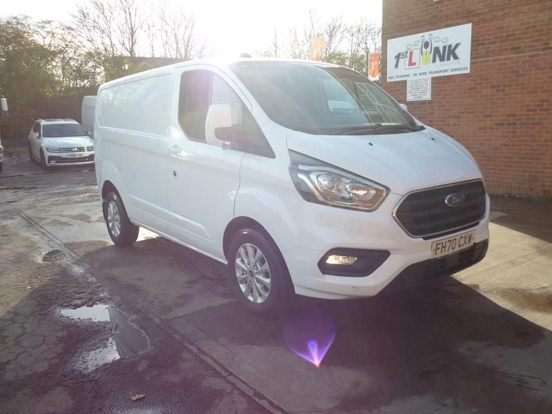 Used Ford Transit Custom Limited 130 HP (95 kW) 2021 White Van