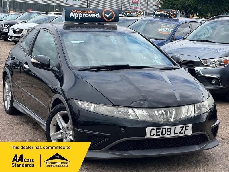 Used Honda Civic Type S 140 HP (102 kW) 2009 Black Hatchback