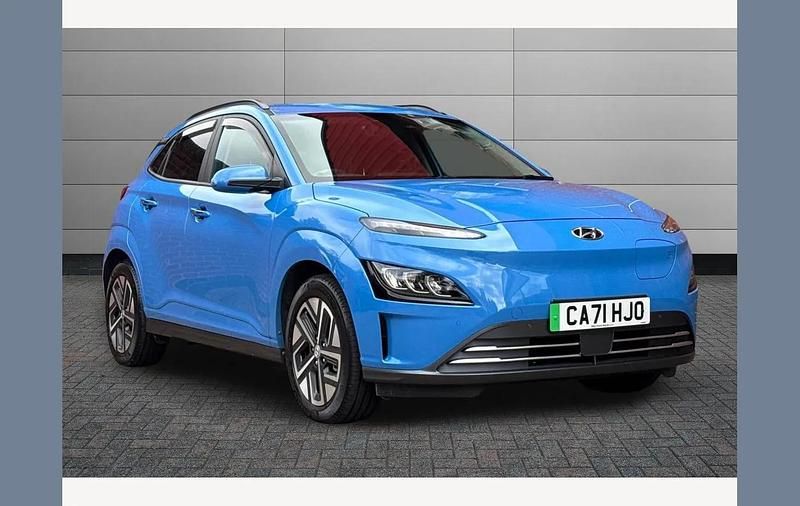 Blue Used 2021 Hyundai Kona Premium SUV | £15,495 (Fair price) - Image 1/2