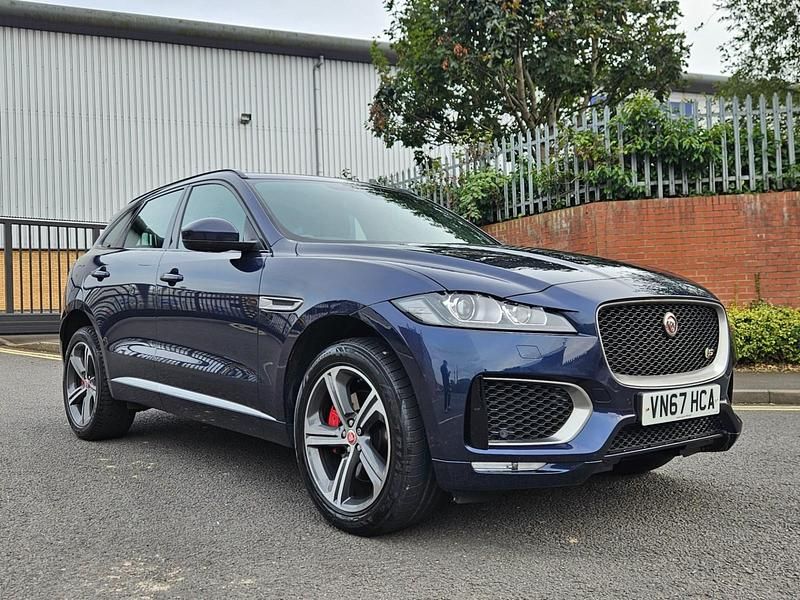 Used Jaguar F-Pace S 300 HP (220 kW) 2017 Blue SUV