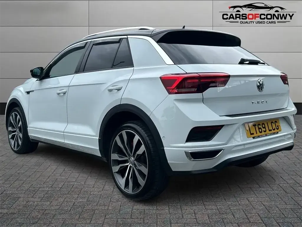 Used VW T-Roc R-line 150 HP (110 kW) 2019 White SUV