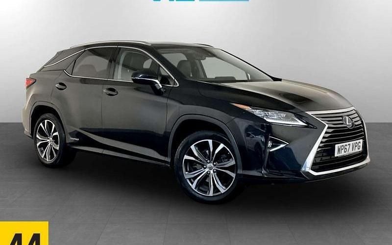 Black Used 2018 Lexus RX450h Luxury Line SUV | £18,995 (Fair price) - Image 1/2