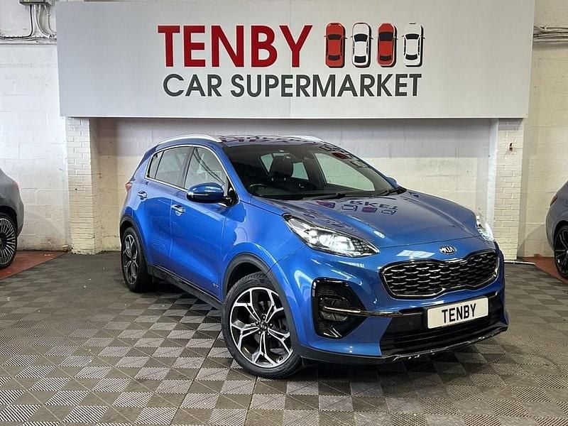 Blue Used 2020 Kia Sportage GT-Line SUV | £13,295 (Fair price) - Image 1/3